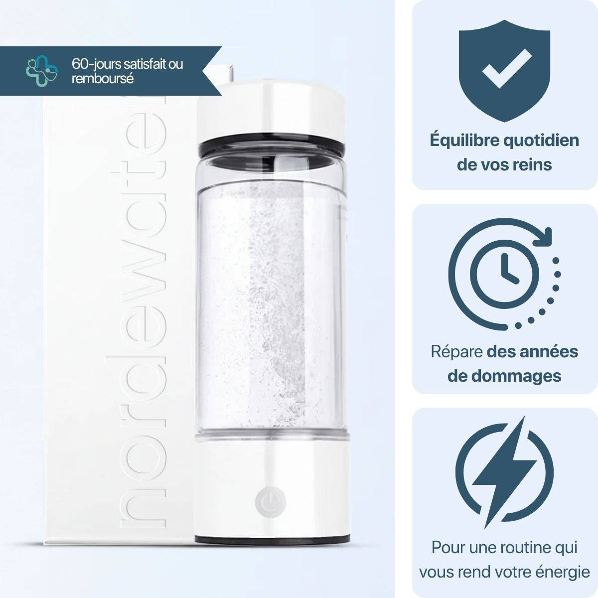 Gourde à hydrogène NordeWater™ Original