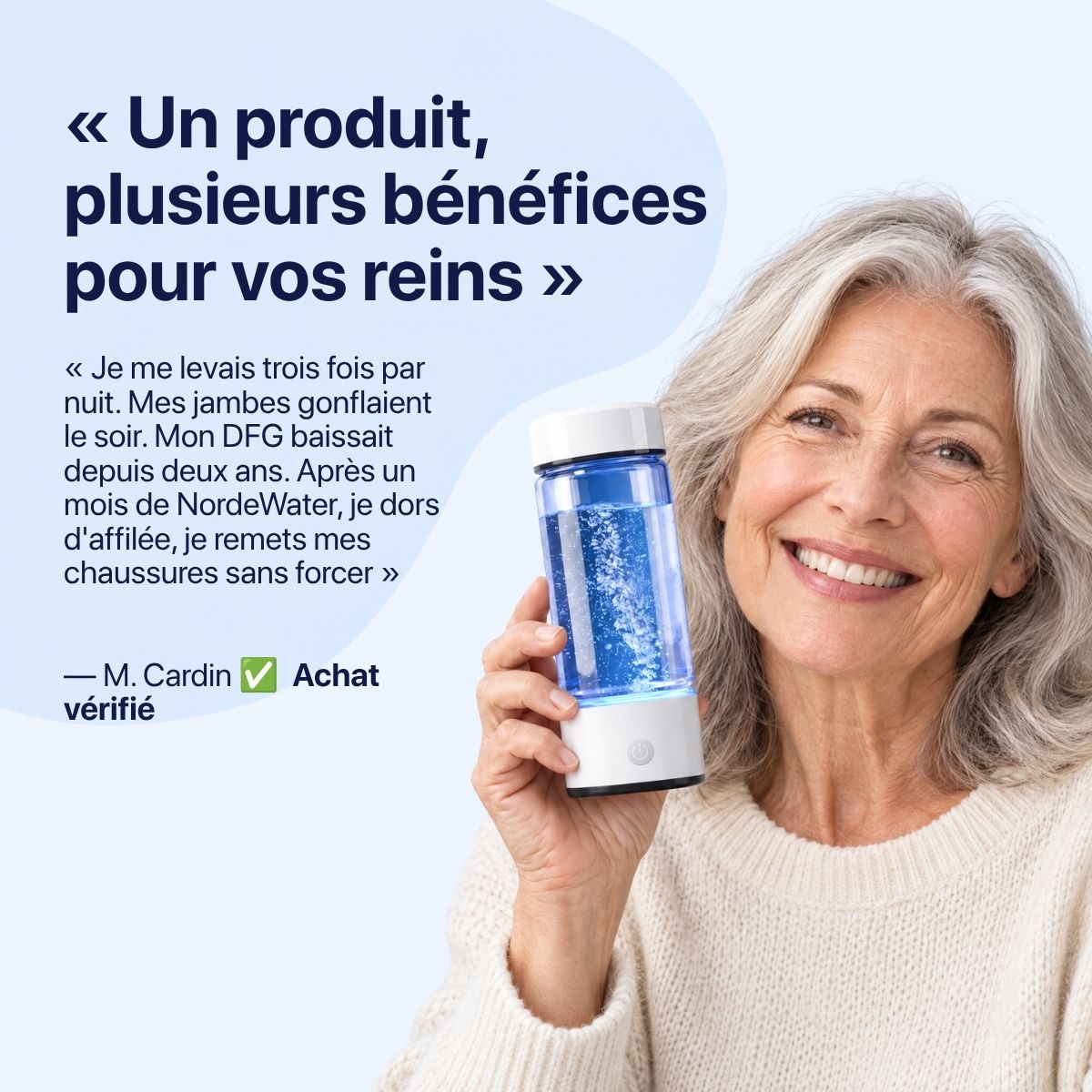 Gourde à hydrogène NordeWater™ Original