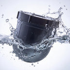 Replacement filter in water splash